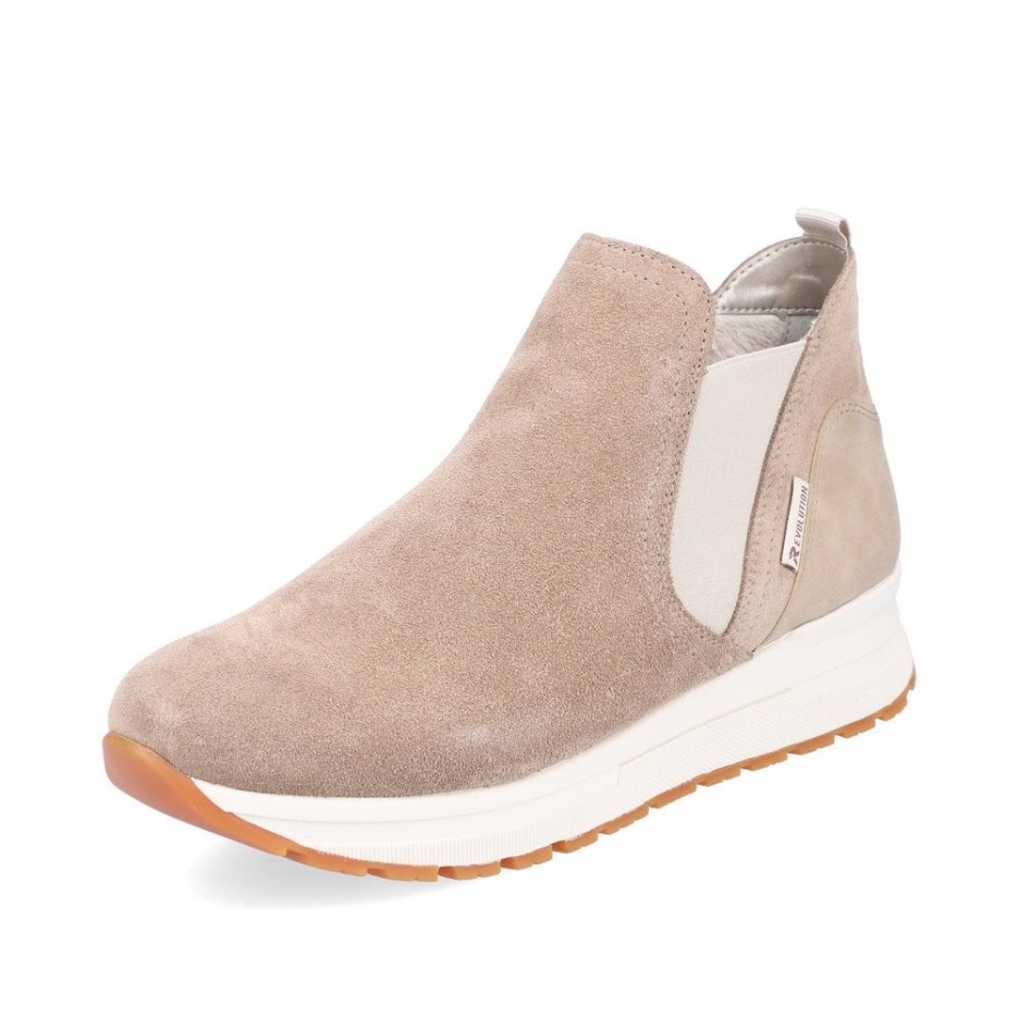Rieker Beige R-evolution 40860 Damestøvler