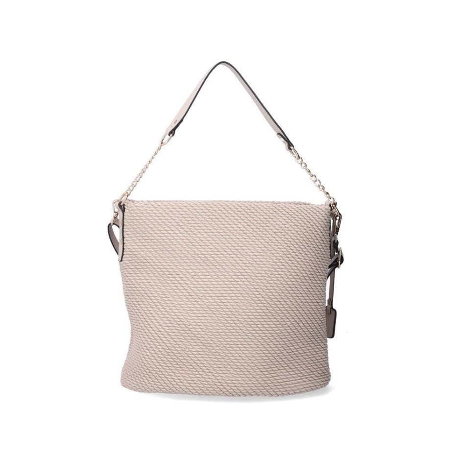 Beige Rieker H1331-60 Dame Beige Lynlåstaske