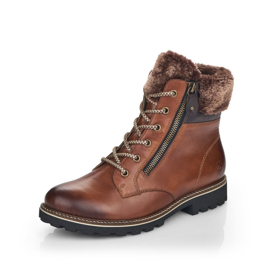 Rieker Brun Remonte D8463 Damestøvler