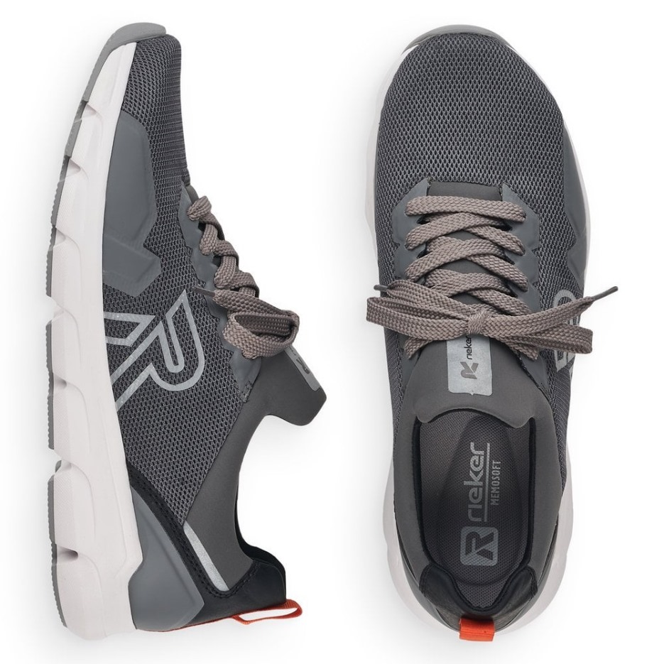 Rieker Grå R-evolution 07802 Herresko