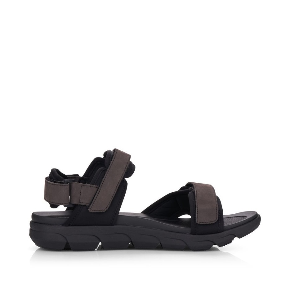 Rieker Grå R-evolution 20803 Herresandaler