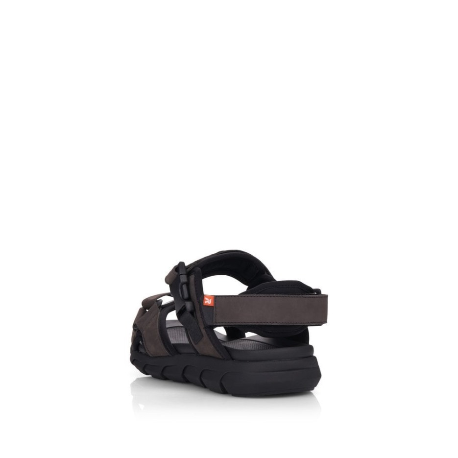 Rieker Grå R-evolution 20803 Herresandaler