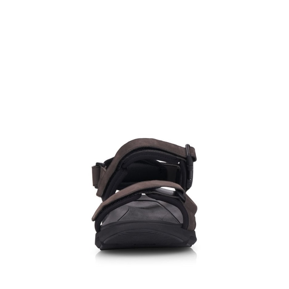 Rieker Grå R-evolution 20803 Herresandaler