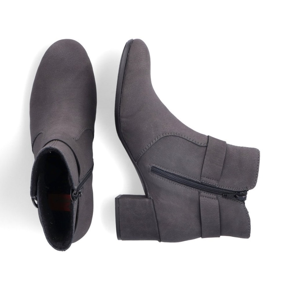 Rieker Sort V8889 Franja