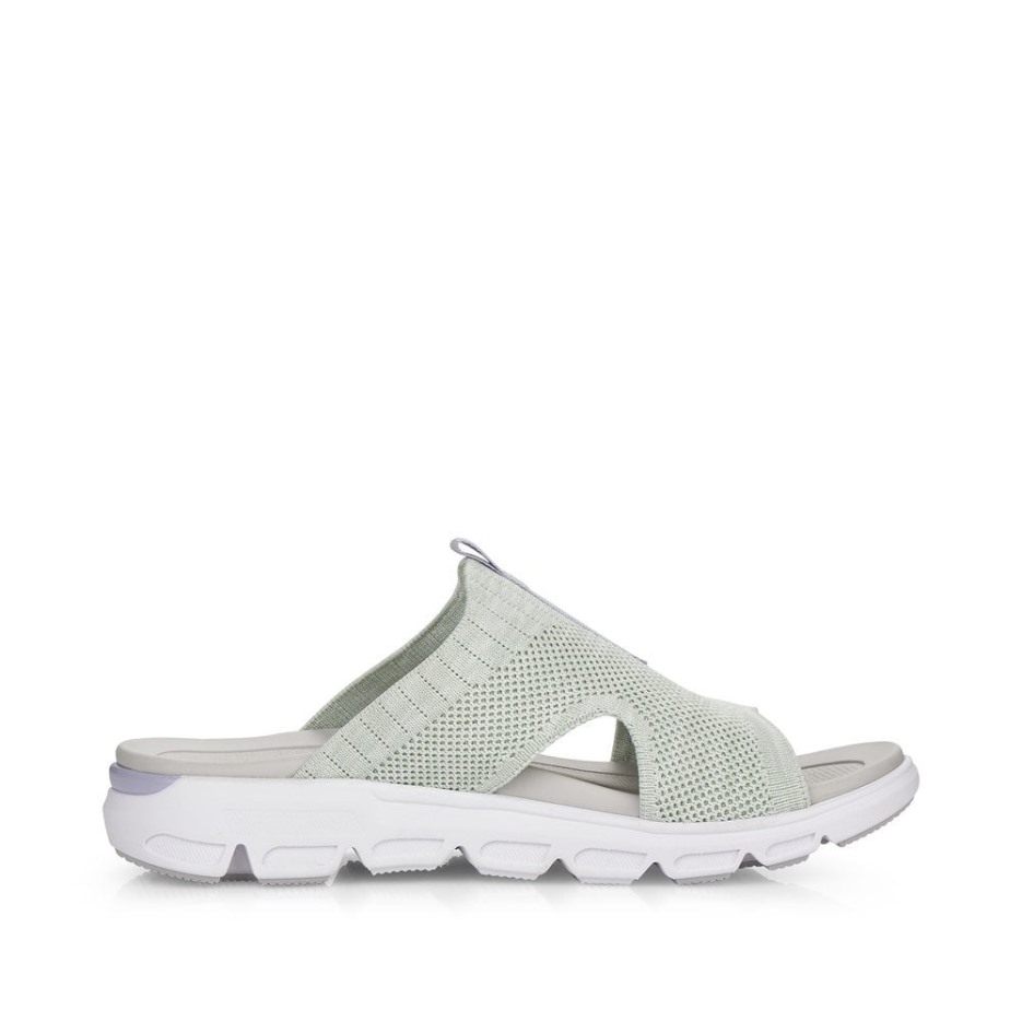 Rieker R-evolution V8403 Kvinder Sandaler Grønne