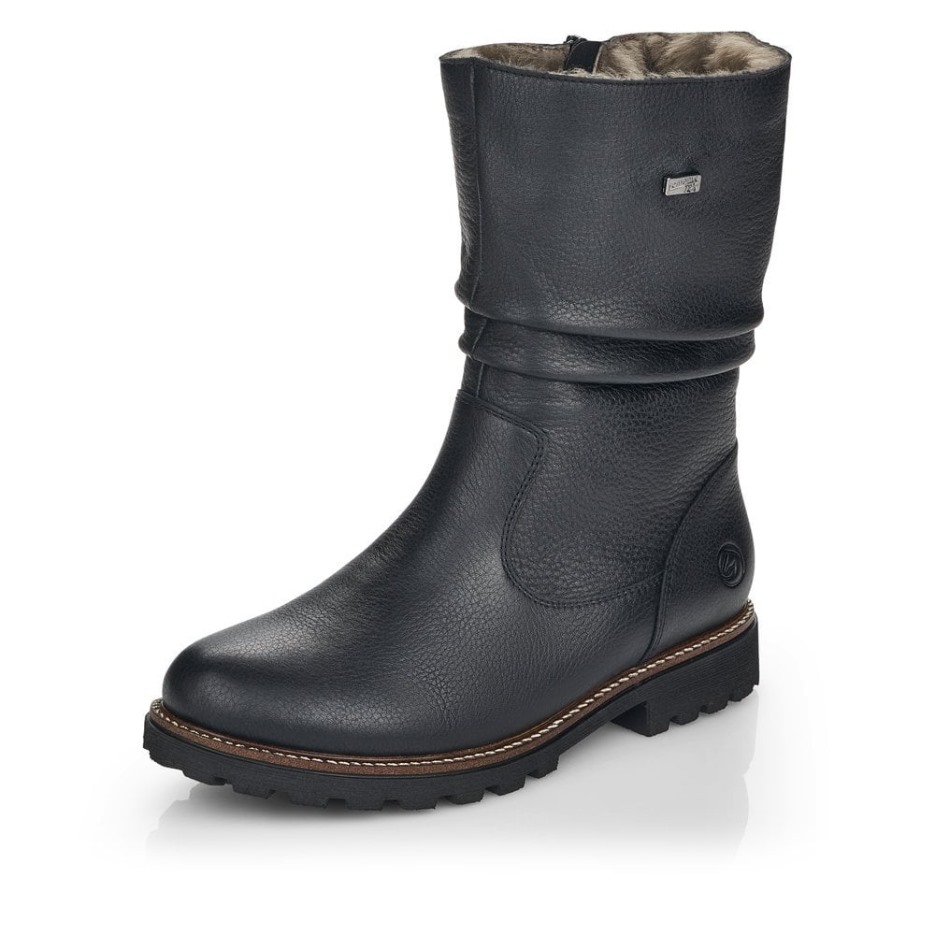 Rieker Remonte D8477 Damestøvler Sorte