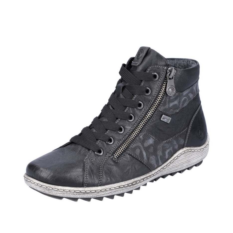 Rieker Remonte R1484 Damestøvler Sorte