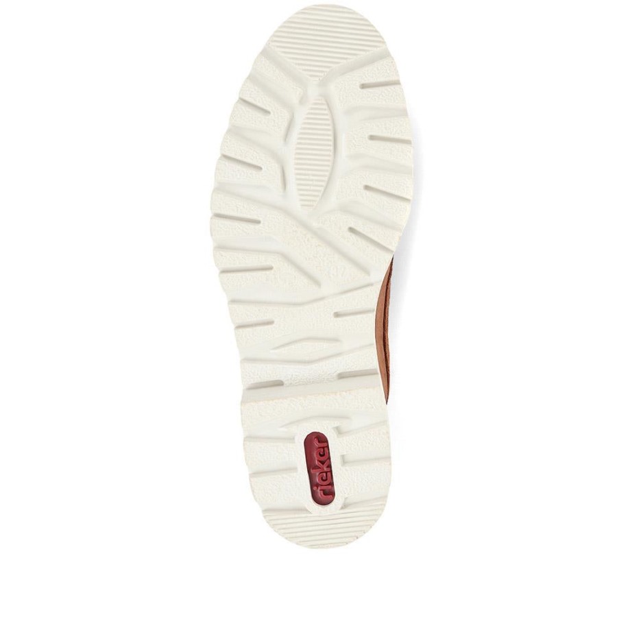 Rieker Casual Spænde Loafers Tan