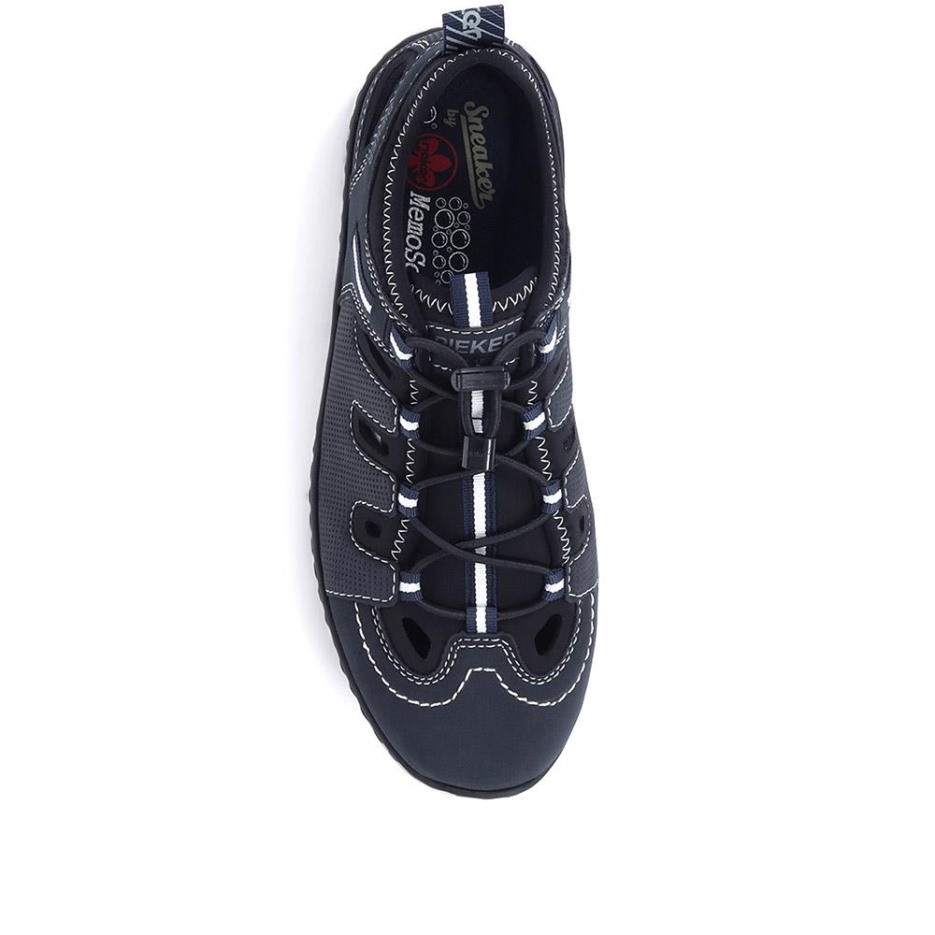 Rieker Afslappede Slip-on Sneakers Marineblå