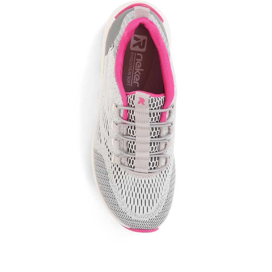 Rieker Grå Multi R-evolution Slip-on Sneakers