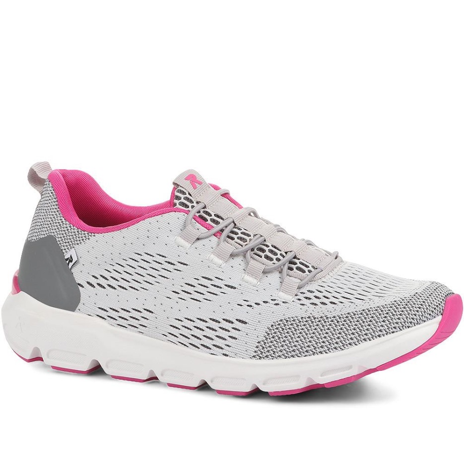 Rieker Grå Multi R-evolution Slip-on Sneakers