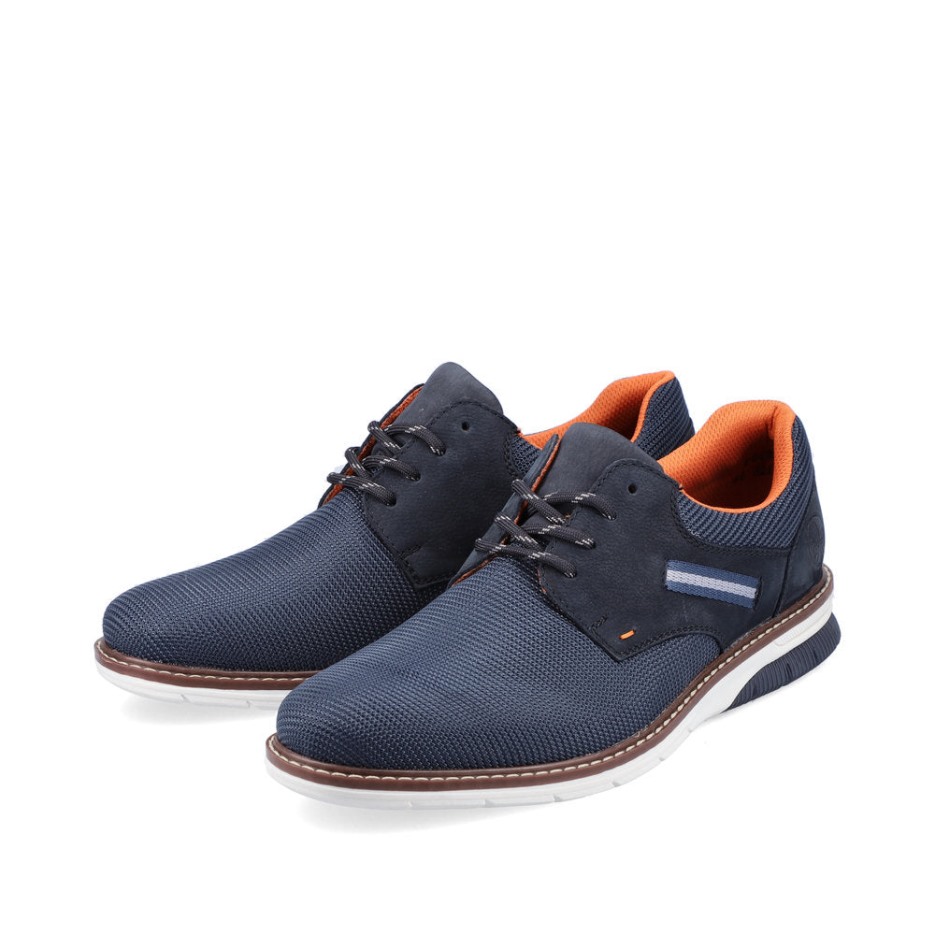 Rieker 14412 Herre Dustin Blue