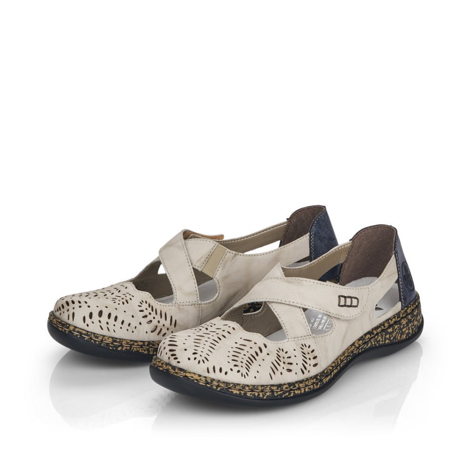 Rieker 46375 Daisy Beige