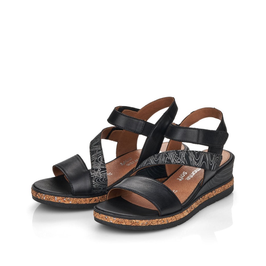 Rieker D3054 Jerilyn Sort