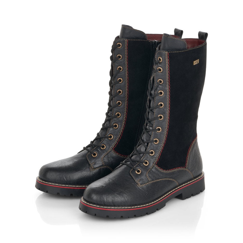 Rieker D9370 Hjørne Sort
