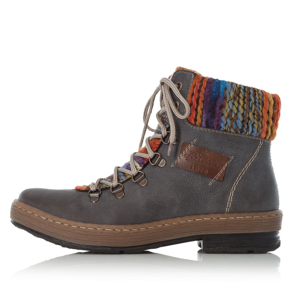 Rieker Z6743 Felicitas Grå